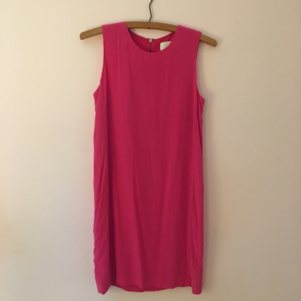 Cynthia Rowley pink silk dress size 2
